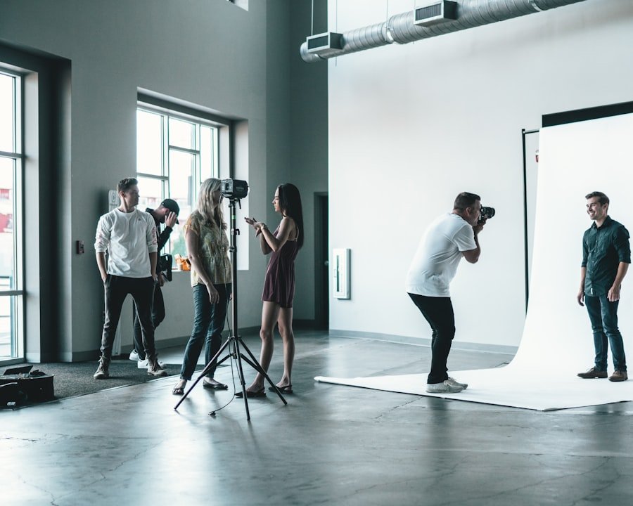 The ROZAN studio team at work